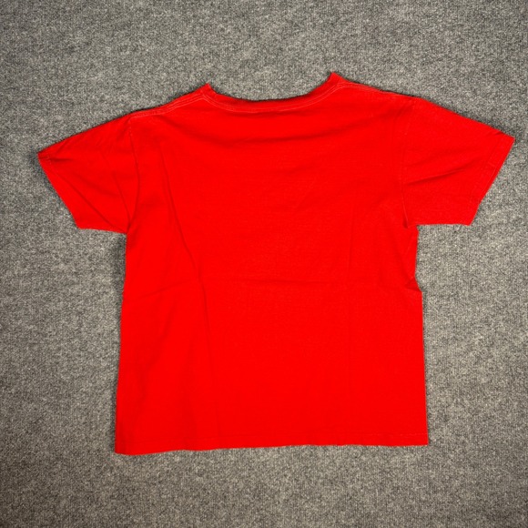 Vintage Guess Georges Marciano Red G Logo T-Shirt Single Stitch Made in USA OSFA - Picture 5 of 5